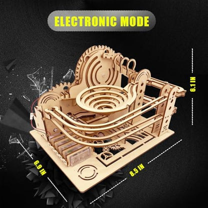 Wooden 3D Puzzle for Adults DIY Model Kit Wood Crafts Kit Mechanical Puzzle for Adult Age 14+ Years Old - Image 2