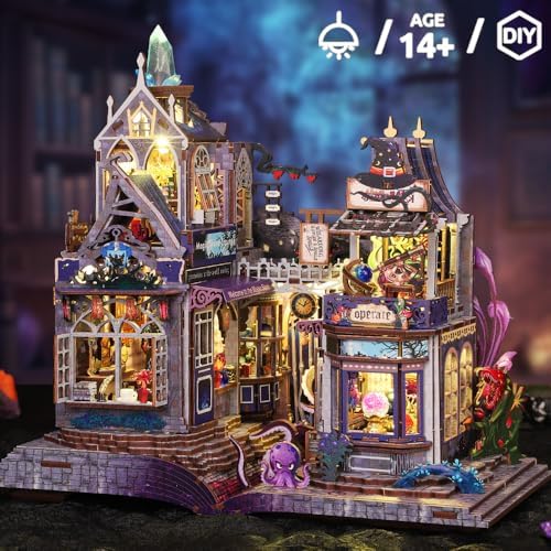 DIY Miniature House Kit, Dollhouse for Adults to Build, Wonderland - Image 6