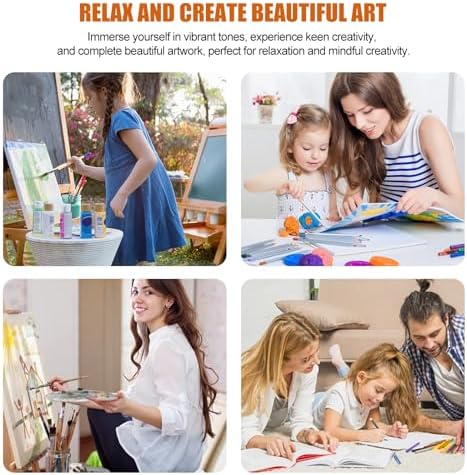 Watercolor Workbook, 100% Cotton Watercolor Paper Pad Set – 4 Pack (52 Sheets), 5.4" x 7.4" Cold Press 140lb / 300gsm Glue Bound Art Paper for Adults, Beginners & Daily Practice - Image 7