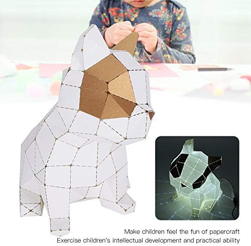 Rjrjc USB Powered Papercraft Kit, DIY Handmade Art Craft Set for Home Decor, Ideal for Teens and Adults - Image 3