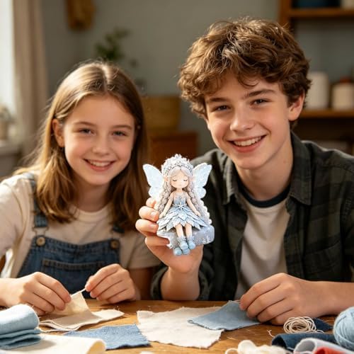 Fairy Patchwork DIY Collection (Snowflake Fairies) - Image 4