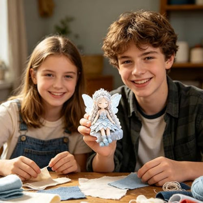 Fairy Patchwork DIY Collection (Snowflake Fairies) - Image 4