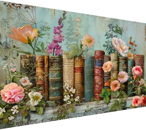 Large Diamond Art Kits for Adults,Book Diamond Art Painting Kits for Adults by croshom