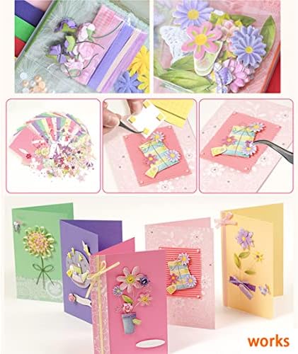 Huralona Greeting Card Making Supplies Envelope Kit Gift Anniversary Craft - Image 5