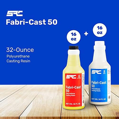 SPRESIN Fabri-Cast 50 Bright White Polyurethane Casting Resin, 32 Oz - Image 2