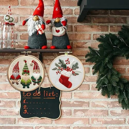 Christmas Embroidery Kits Beginners, Truck Embroidery Kits for Adults - Image 5