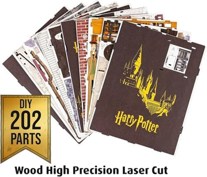 Revell Harry Potter Diagon Alley 3D Book Nook Wooden Puzzle Kit - Image 6