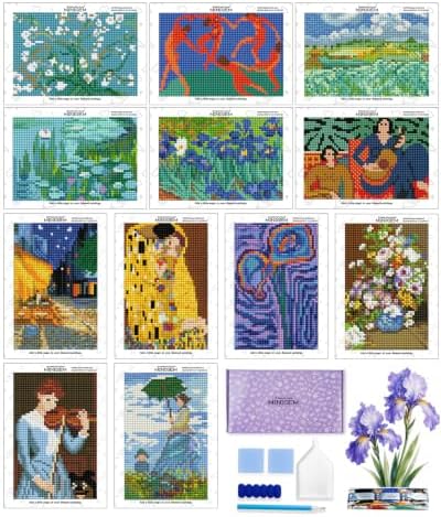 forever young Masterpiece Series Small Diamond Art Kits, 5x7 Inch Canvas by FOREVERYOUNG
