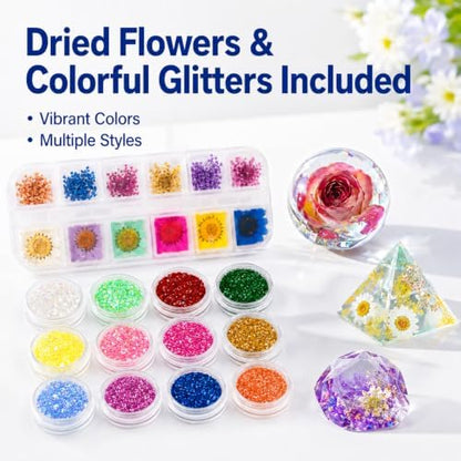 LET'S RESIN 16oz Epoxy Resin Kits and Molds Complete Set for Beginners - Image 4