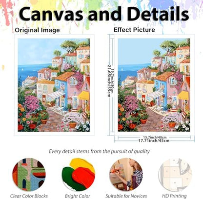 Paint by Numbers Kit for Adults, Adult Paint by Number Kits 16x20 Inch - Image 3
