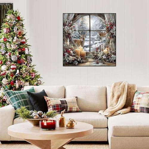 Xylogist Christmas Diamond Art Kits for Adults 14x14Inch - Image 3
