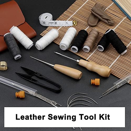 Sewing Kit for Adults, 38 Pcs Heavy Duty Sewing Kit with Upholstery Needles - Image 6