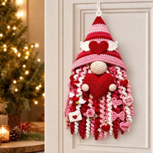 DIY Seasonal 3D Crochet Door Hanger Kit Collection, Halloween Handmade - Image 3