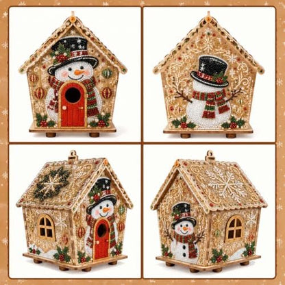 Christmas Diamond Pearl Painting Suncatcher Kit Christmas Ornaments 2026 (Style-B) - Image 3