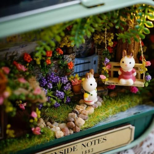 Wizardi Mini House Building Kit - Countryside Notes DIY Miniature Kit - Image 5