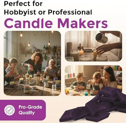 Orchid Candle Dye Chips, Soy & Paraffin Candle Making, 10 Pack - Image 7