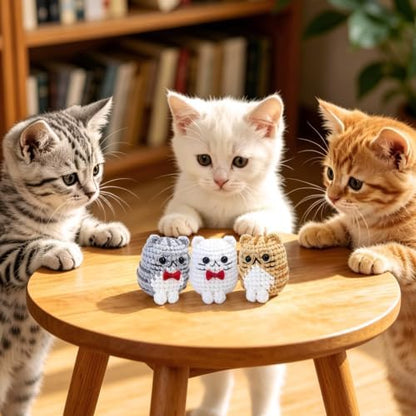MASPODER Crochet Kit for Beginners Adults Complete Starter Cats Pattern - Image 2