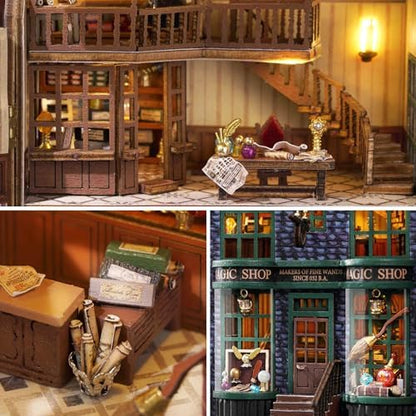 Spilay DIY Miniature House Kit for Adults, Miniature Dollhouse Kit - Image 6