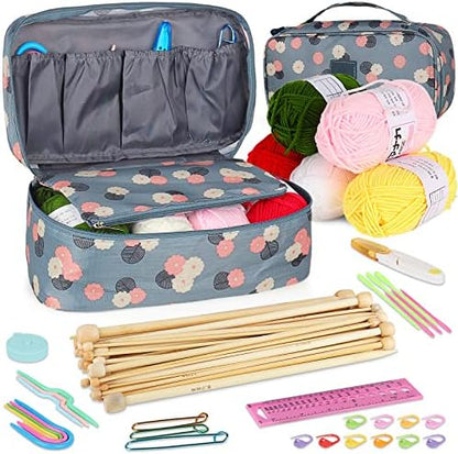 Coopay Knitting Kit for Beginners, Complete Knitting Kit for Adults Gifts by Coopay