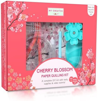 MY CREATIVE CAMP Beginner's Quilling Kit + Cherry Blossom Quilling Kit Bundle - Image 5