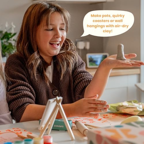 Sculpd Kids Ultimate Pottery Kit, Air Dry Clay, Tools and 10 Colors. Age 4+ - Image 3