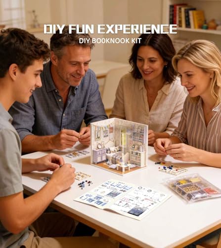 Spilay DIY Miniature House Kit for Adults, Miniature Dollhouse Building Kit - Image 5