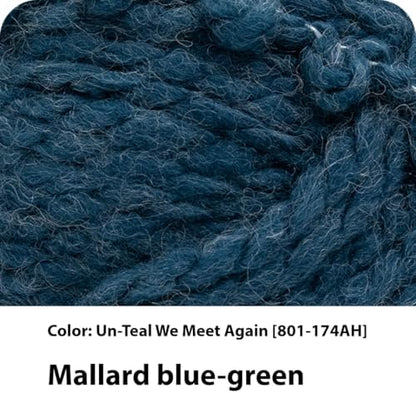 Lion Brand Yarn, InstaKnit Yarn, Un-Teal We Meet Again, Blue, 3 Pack - Image 2