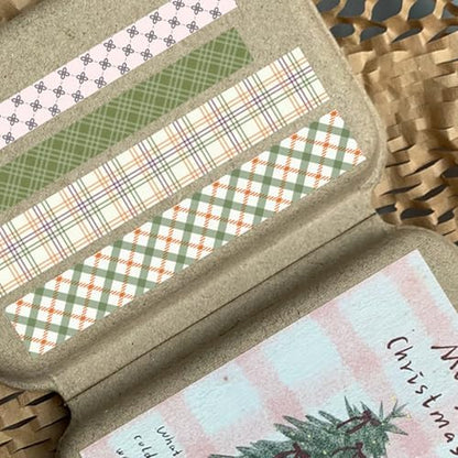 42 Rolls Vintage Stripe Washi Tape Set，Decorative Tape for Scrapbooking, Journaling, Bullet Journals, DIY Crafts, and Gift Wrapping - Image 7