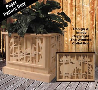 Scenic Plant Box #2 Woodworking Project Plan - Image 2