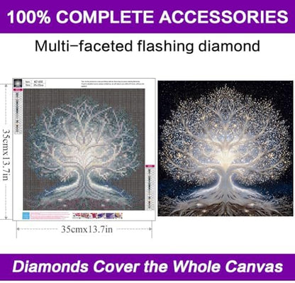 Diamond Art Kits for Adults, Tree of Life Diamond Painting Kits for Adults - Image 4