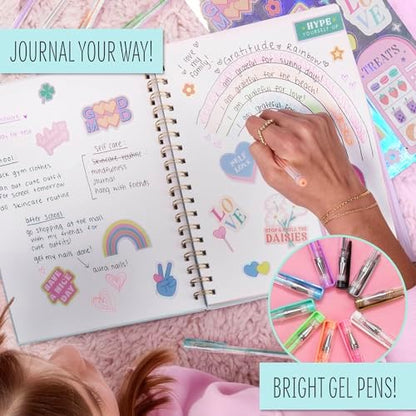 STMT D.I.Y.Journal Set, Stationary Kit with Notebook for Writing and Drawing, DIY for Girls Ages 8+, Sketch & Journal - Image 2
