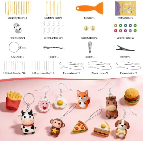 Artpar 62 Color Polymer Clay Kit,Oven Baking Modeling Clay for Adults Kids - Image 2