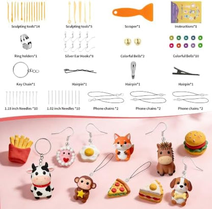 Artpar 62 Color Polymer Clay Kit,Oven Baking Modeling Clay for Adults Kids - Image 2