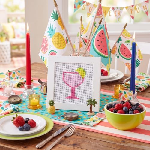 XunYee 13 Pcs Margarita 18 Mesh Needlepoint Canvas Kit for Beginner - Image 5