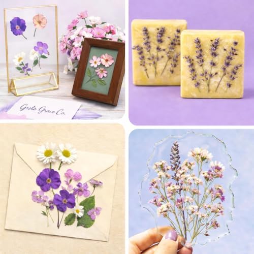 Extra Large Flower Press Kit 11x11 - Wooden Kit with Tools for Adults, Kids - Image 4