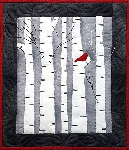 Rachel's of Greenfield Wall Quilt Kit 13"X15"-Birches, Multicolor by RachelsofGreenfield