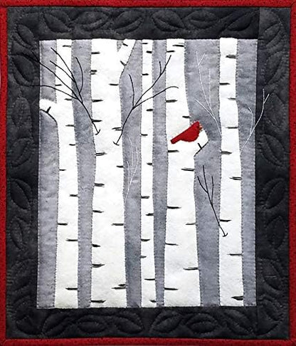 Rachel's of Greenfield Wall Quilt Kit 13"X15"-Birches, Multicolor by RachelsofGreenfield
