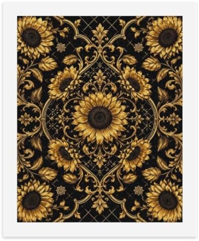 Bozfoxa Paint by Numbers Kit for Adults Beginner Golden Sunflower by Unknown