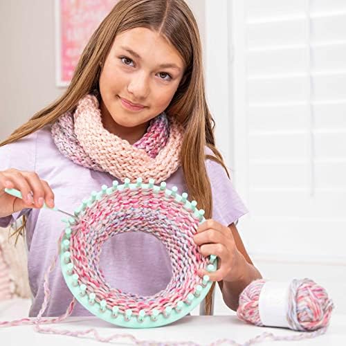 Hapinest Learn to Knit Hat and Scarf Knitting Loom Kit for Kids Ages 8-12 - Image 6