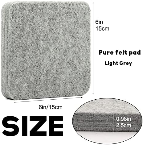 Mayboos Needle Felting Kit, Needle Felting Pad 6"x6" Felting Tools - Image 2