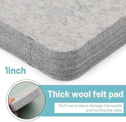 Mayboos Needle Felting Pad 4.52"x3.34", Needle Felting Supplies - Image 3