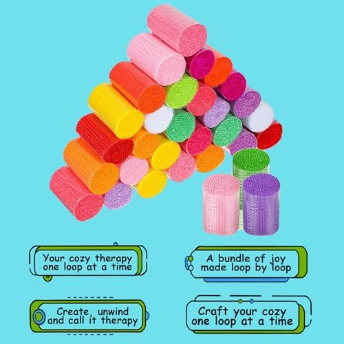 Puzamen Latch Hook Kit, 12in Small Latch Hook Rug Kits for Adults Beginners - Image 6