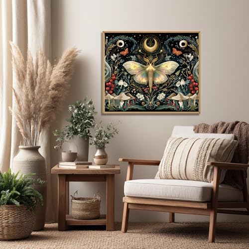 Reivworl Butterfly Paint by Numbers Kit for Adults, Butterfly Paint by Number for Adults, Painting by Number Kits for Gifts and Wall Decor 16x20Inch - Image 2