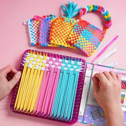 REENLIV Upgraded Weaving Loom Kit Toys for Kids & Adults, DIY Arts & Crafts - Image 3