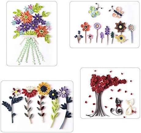 QTLCOHD 35 Colors 4200 Strips Paper Quilling Strips Set - Image 5