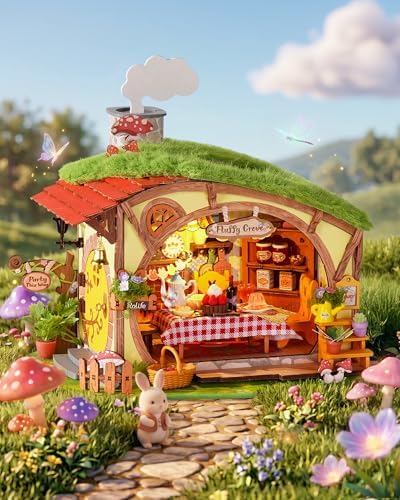 Rolife DIY Miniature Forest Fairy House Kits-Fluffy Grove Beginner-Friendly - Image 2