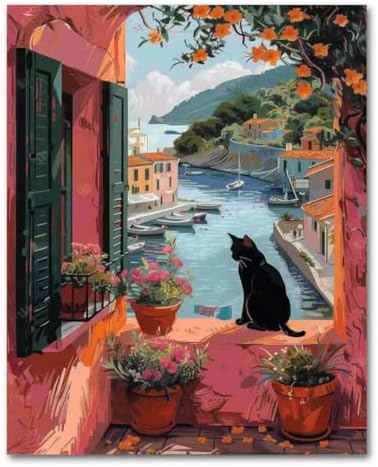 ICYANART Landscape Paint by Numbers Kit for Adults, Paint by Number Kits by Unknown