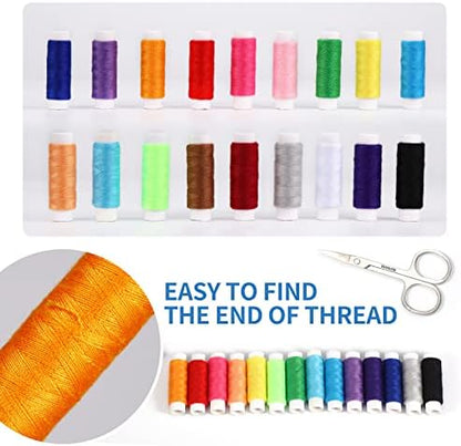 Sewing Kit for Adults,Marcoon Needle and Thread Kit with Sewing Supplies and Accessories Contains Scissors, Measure Tape,Seam Ripper,Suitable for Home, Travel, Beginner, Emergency - Image 3