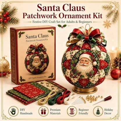 SellQuick Christmas Classics Patchwork Ornament DIY Kit，A+B - Image 2