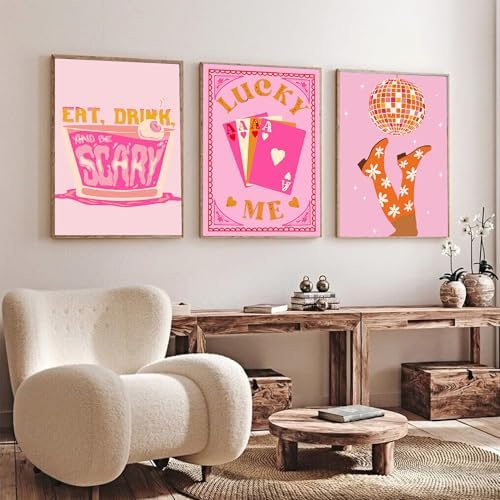 cupmod 6 Packs Vintage Paint by Numbers Kit for Adults,DIY Acrylic Watercolor Oil Painting by Number On Canvas Without Frame,Retro Funny Drinks Paint by Numbers Kit for Home Wall Decor 8x12inch - Image 5